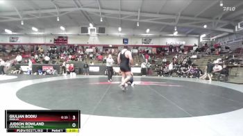 285 lbs Cons. Round 6 - Giulian Bodiu, Findlay vs Judson Rowland, Central Oklahoma