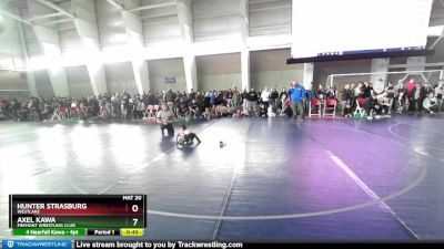 45 lbs Cons. Round 2 - Hunter Strasburg, Westlake vs Axel Kawa, Fremont Wrestling Club