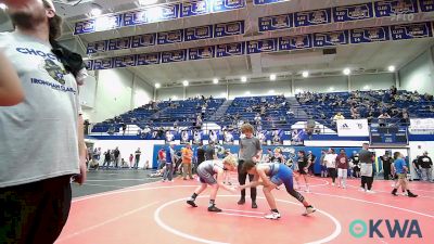 130 lbs Rr Rnd 4 - Henry Cook, Noble Takedown Club vs Marshall Boso, Choctaw Ironman Youth Wrestling