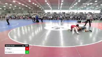 170 lbs Quarterfinal - Jack Ring, WY vs Mike Avelar, AZ