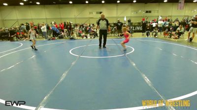 55 lbs Rr Rnd 3 - Aspen Shelton, Storm 9U vs Teagan Stearns, Mile High Mafia 9U