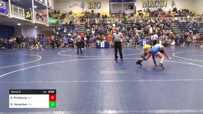 117 lbs Consy 6 - Grayson Richburg, Baltimore Wc vs Grey Henecker, Red Nose Wrestling