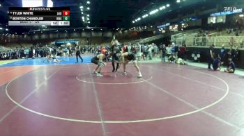 126 lbs Champ. Round 2 - Tyler White, Lake Gibson vs Boston Chandler, Ringgold