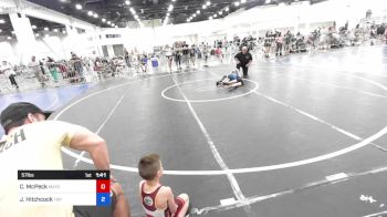 57 lbs 5th Place - Cadan McPeck, Matsu Matmen vs Jameson Hitchcock, Top Notch