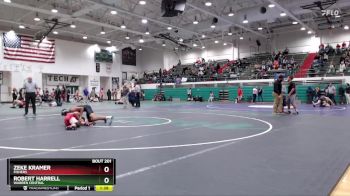 150 lbs Championship Bracket - Zeke Kramer, Fishers vs Robert Harrell, Warren Central