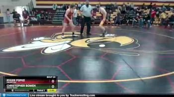 182 lbs Quarterfinal - Christopher Bowen, White River vs Ryker Popke, Enumclaw