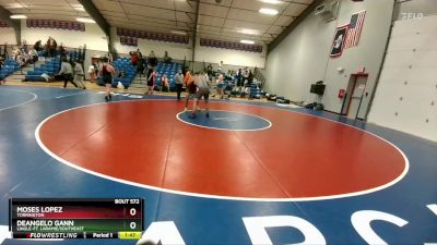 215B 3rd Place Match - DeAngelo Gann, Lingle-Ft. Laramie/Southeast vs Moses Lopez, Torrington