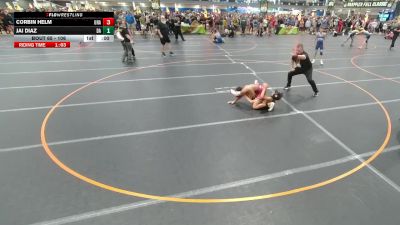 106 lbs Champ. Round 1 - Corbin Helm, Unattached vs Jai Diaz, Doral Academy