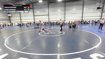 76 lbs Round 5 (4pm Saturday) - Lincoln Brower, Mat Assassins vs Blade Pehrson, SELECT, UT