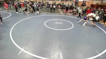 132 lbs Champ. Round 3 - Taylor Daines, University vs Hoyt Hvass, Lewiston High School