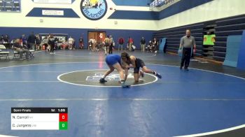 126 lbs Semifinal - Noah Carroll, Mill Valley vs Case Jurgens, Lincoln East