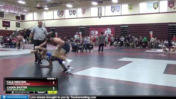 152 lbs Round 1 - Cale Kirstein, Clarion-Goldfield-Dows vs Caden Baxter, Clear Creek-Amana