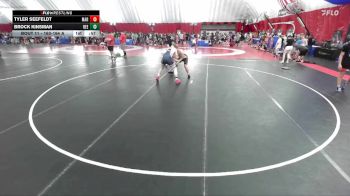 163-164 A Round 1 - Tyler Seefeldt, Marathon vs Brock Kinsman, Reedsburg