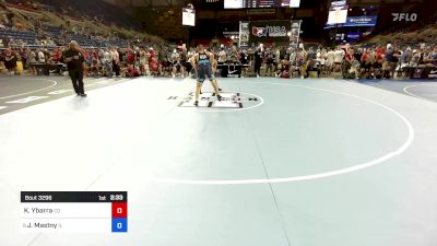 165 lbs Cons 16 #2 - Kalob Ybarra, CO vs Jimmy Mastny, IL