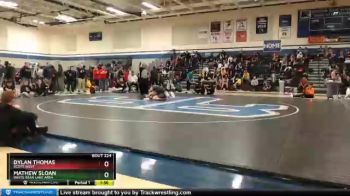 195 lbs Quarterfinal - Mathew Sloan, White Bear Lake Area vs Dylan Thomas, Scott West