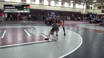 132 lbs Round 1 - Brooks Morgan, Algona vs Colin Shatek, NH/TV