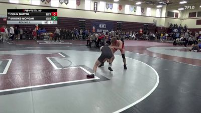 132 lbs Round 1 - Brooks Morgan, Algona vs Colin Shatek, NH/TV