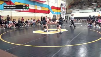 150 lbs 2nd Wrestleback (16 Team) - Campbell Smith, Central vs Tracen Howard, Cheyenne East