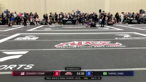 Leonardo Crump vs Gabriel Gama 2025 ADCC Orlando Open/Youth Trials