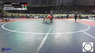 138 lbs Consi Of 32 #2 - Kasyn Doss, Comanche MS vs Domynic Rallo, Piedmont