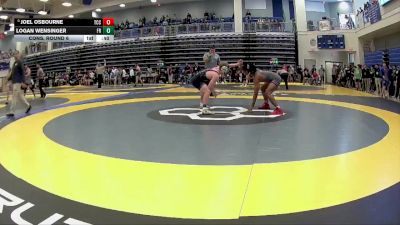 150 lbs Cons. Round 6 - Joel Osbourne, Toledo Central Catholic vs Logan Wensinger, Fremont Ross