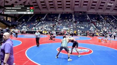 4A-215 lbs Semifinal - Josian Hernandez, Dalton vs Luiis Familia, Southeast Whitfield
