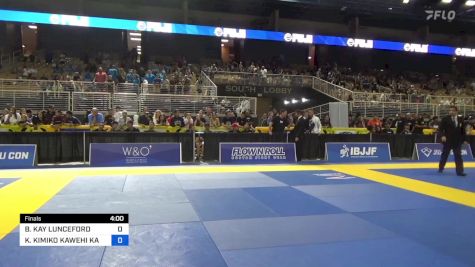 BRAELYN KAY LUNCEFORD vs KRISTI KIMIKO KAWEHI KATO 2024 Pan Kids Jiu-Jitsu IBJJF Championship