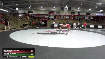 149 lbs Semifinal - Nathan Marquez, Cumberlands vs Chase Pluhar, Indiana Tech