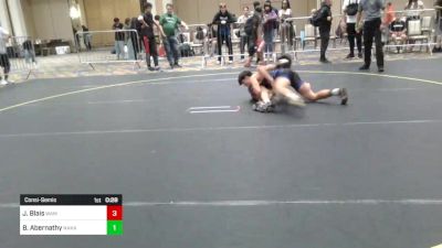 132 lbs Consolation - Jordan Blais, WAMMA NextGen vs Blake Abernathy, Nakamura Wrestling