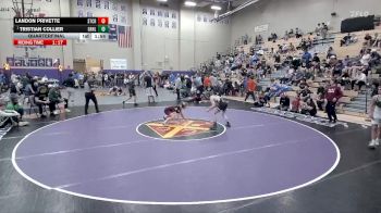 138 lbs Quarterfinal - Tristian Collier, Green Hills vs Landon Privette, Stewart Creek