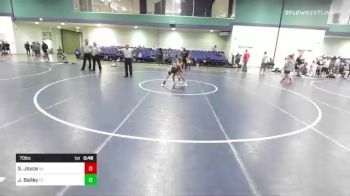 70 lbs Consolation - Shiloh Joyce, NJ vs Jaxsen Bailey, CT