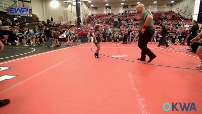 55 lbs Semifinal - Emersyn Edge, Sisters On The Mat Pink vs Summer Jones, Husky Girls