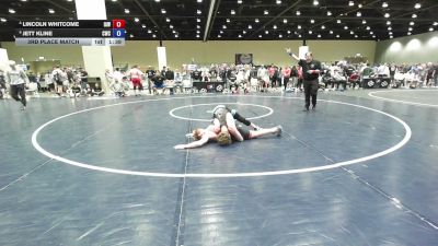 113 lbs 3rd Place Match - Lincoln Whitcome, Immortal Athletics WC vs Jett Kline, Cowboy Wrestling Club