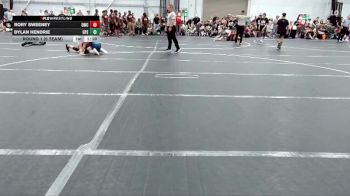 120 lbs Round 1 (6 Team) - Dylan Hendrie, GPS vs Rory Sweeney, Outsiders WC