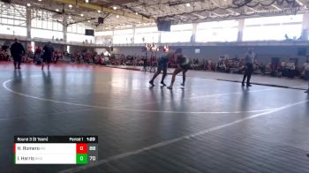 164 lbs Round 3 (6 Team) - Hailey Romero, Missouri Gold vs Isabella Harris, Beast Mode Green