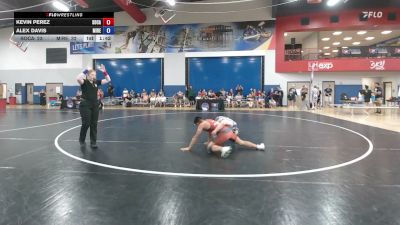 155 lbs Kevin Perez, South Carolina vs Alex Davis, Michigan Red