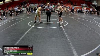 130 lbs Round 2 (8 Team) - Hayden Piovarchy, Empyre WC Gold vs Stefan Bonacci, Silo WC