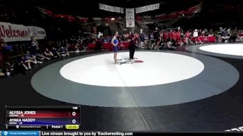 138 lbs Placement Matches (16 Team) - Delarie Juarez, SDIKWA vs Maci Stemmons, MDWA