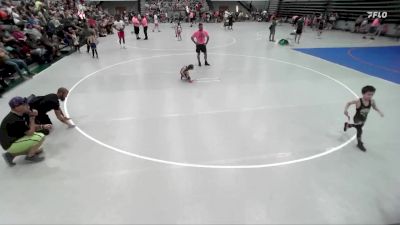 43-47 lbs Semifinal - Zander Hannibal, Dwight Wrestling Club vs Nalu Sylva, Black Hills Wrestling Academy