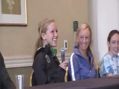 Lisa Koll on what she's learned from training with Shalane - 2011 USA Cross Country Championships