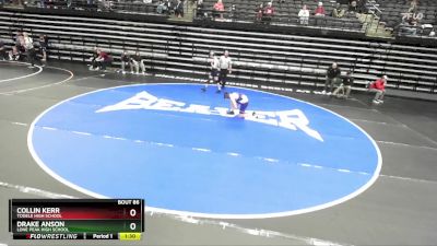 129 lbs Champ. Round 1 - Drake Anson, Lone Peak High School vs Collin Kerr, Tooele High School