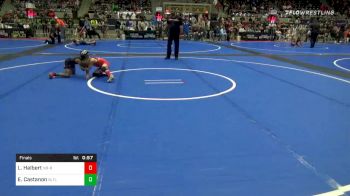 61 lbs Final - Levi Halbert, Nebraska Boyz vs Elijah Castanon, Gladiator (FL)