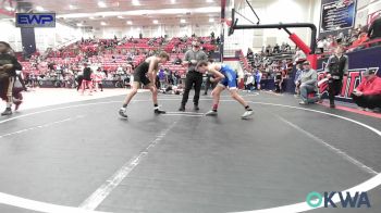 92 lbs Consi Of 8 #2 - Maddox Fogle, Wolfpak Wrestling vs Braxton Baker, Ponca City Wildcat Wrestling