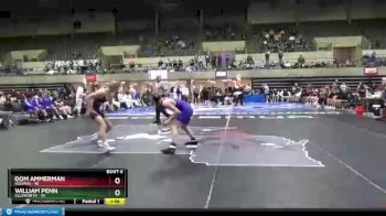 120 lbs Semis & 1st Wrestleback (8 Team) - William Penn, Ellsworth vs Dom Ammerman, Holmen