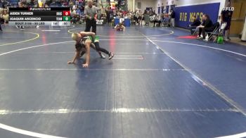 90 lbs Round Of 16 - Aiden Turner, Brecksville vs Joaquin Ascencio, Team Donahoe