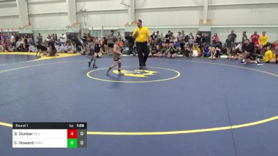 50 lbs Round 1 - Gianna Dunbar, NE United (OH) vs Chevy Howard, Pursuit