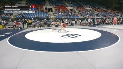 132 lbs Champ. Rd Of 128 - Riddick Meyer, Wisconsin vs Russell Douglas, Montana