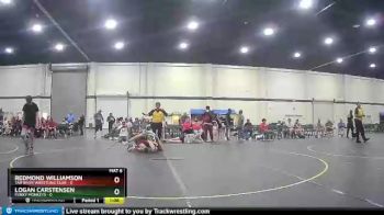 108 lbs Round 3 (6 Team) - Redmond Williamson, Tar River Wrestling Club vs Logan Carstensen, Funky Monkeys