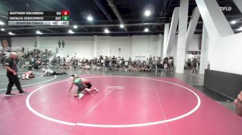 62 lbs Quarterfinal - Matthew Escobedo, Riverside Rascals vs Natalya Chocoteco, Scotsmen WC