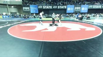 Boys 1B/2B 157 Champ. Round 2 - Case Van Kooten, Napavine vs Dakota Katzer, Jenkins (Chewelah)